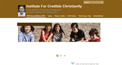 Desktop Screenshot of crediblechristianity.org